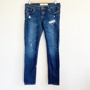 Abercrombie & Fitch Brett Distressed Skinny Jeans